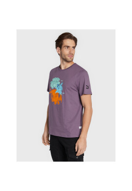 Puma Тишърт Pokemon 536547 Виолетов Regular Fit - Pepit.bg