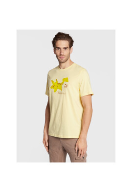Puma Тишърт Pokemon 536547 Жълт Regular Fit - Pepit.bg