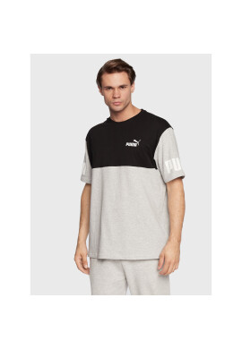 Puma Тишърт Power 84980104 Сив Relaxed Fit - Pepit.bg