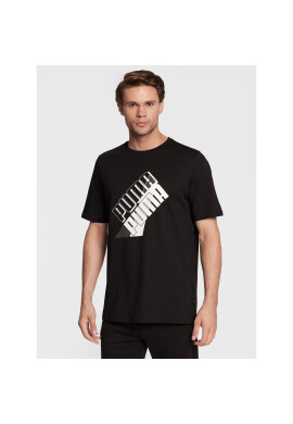Puma Тишърт Power Logo 849788 Черен Regular Fit - Pepit.bg