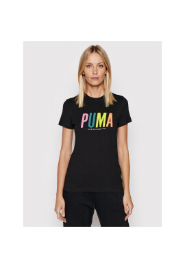 Puma Тишърт SMILEY WORLD Graphic 533559 Черен Regular Fit - Pepit.bg