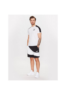 Puma Тишърт T7 Iconic 538204 Бял Slim Fit - Pepit.bg