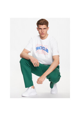 Puma Тишърт Track Meet Graphic 538951 Бял Regular Fit - Pepit.bg