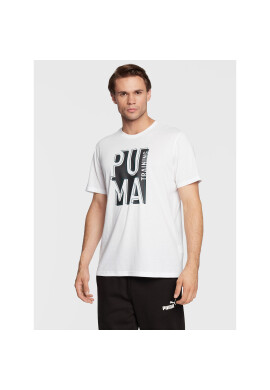 Puma Тишърт Training Ss 522497 Бял Regular Fit - Pepit.bg