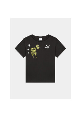 Puma Тишърт X Spongebob 622217 Черен Regular Fit - Pepit.bg