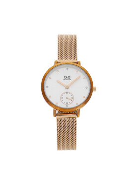 Q&Q Часовник QA97-011 Златист - Pepit.bg