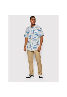 Quiksilver Риза Birdwatcher EQYWT04321 Бял Regular Fit - Pepit.bg