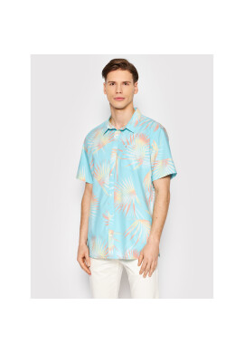 Quiksilver Риза Pop Tropic EQYWT04317 Син Regular Fit - Pepit.bg
