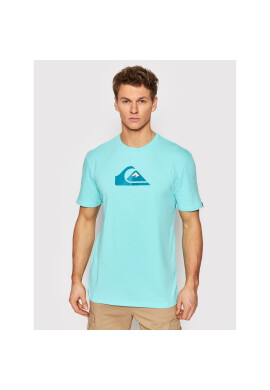 Quiksilver Тишърт Comp Logo EQYZT06534 Син Regular Fit - Pepit.bg
