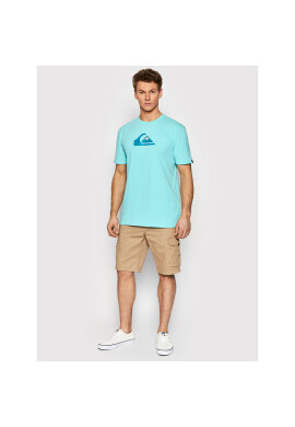 Quiksilver Тишърт Comp Logo EQYZT06534 Син Regular Fit - Pepit.bg