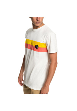 Quiksilver Тишърт EQYZT05220 Бял Regular Fit - Pepit.bg