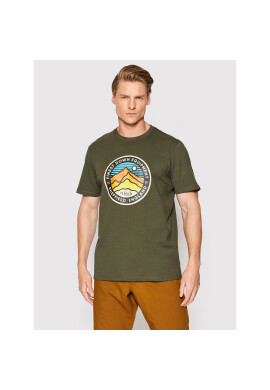 Rab Тишърт Stance 3 Peaks QCA-98-AR-L Зелен Regular Fit - Pepit.bg