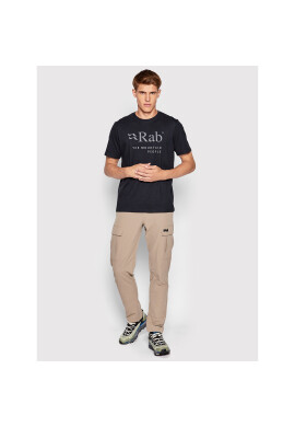Rab Тишърт Stance Mountain QCB-39-BEL-L Черен Regular Fit - Pepit.bg