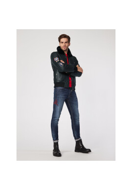 Rage Age Кожено яке Maverick Черен Regular Fit - Pepit.bg