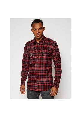 Rage Age Риза Camoo Червен Slim Fit - Pepit.bg