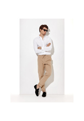 Rage Age Текстилни панталони Atom Бежов Relaxed Fit - Pepit.bg