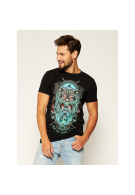 Rage Age Тишърт Chors Черен Slim Fit - Pepit.bg