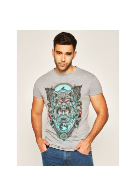 Rage Age Тишърт Chors Сив Slim Fit - Pepit.bg
