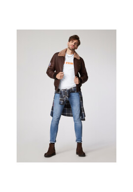 Rage Age Тишърт Dante Бял Regular Fit - Pepit.bg