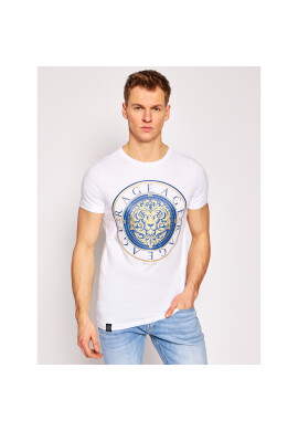 Rage Age Тишърт Gold Lion Бял Slim Fit - Pepit.bg
