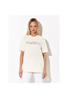 Rage Age Тишърт Malibu Бежов Regular Fit - Pepit.bg