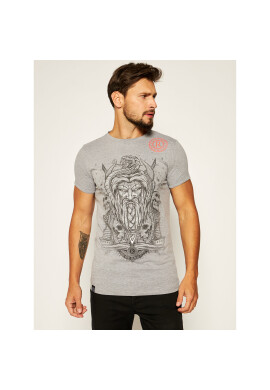 Rage Age Тишърт Weles Monoch Сив Slim Fit - Pepit.bg