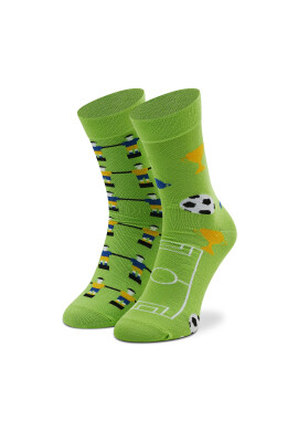 Rainbow Socks Дълги чорапи unisex Box Football Зелен - Pepit.bg
