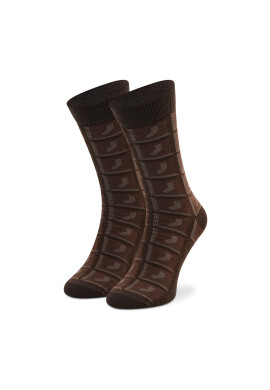 Rainbow Socks Дълги чорапи unisex Chocolate Milk Chocolate Кафяв - Pepit.bg
