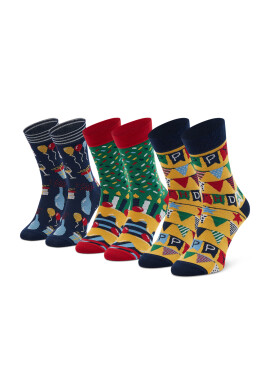 Rainbow Socks Дълги чорапи unisex Happy Birthday Цветен - Pepit.bg