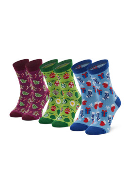 Rainbow Socks Дълги чорапи unisex Xmas Socks Box Цветен - Pepit.bg