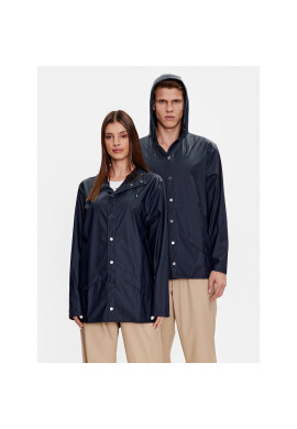 Rains Яке за дъжд 12010 Тъмносин Regular Fit - Pepit.bg