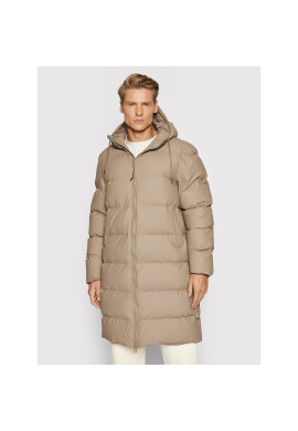 Rains Пухено яке Unisex 1507 Бежов Regular Fit - Pepit.bg
