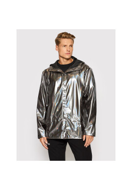 Rains Яке за дъжд Unisex 1801 Сребрист Regular Fit - Pepit.bg