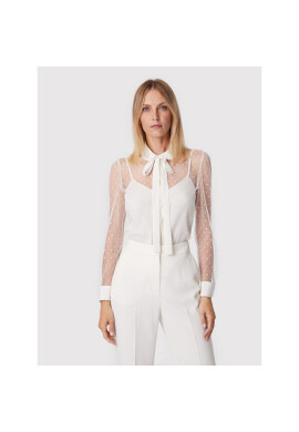 Red Valentino Блуза 1R3ABJ60 Бял Regular Fit - Pepit.bg