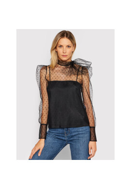 Red Valentino Блуза WR0ABH80 Черен Regular Fit - Pepit.bg