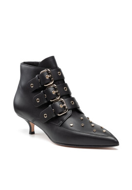 Red Valentino Боти WQ2S0G04BDW Черен - Pepit.bg