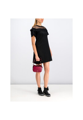 Red Valentino Плетена рокля SR3KDA73 Черен Regular Fit - Pepit.bg