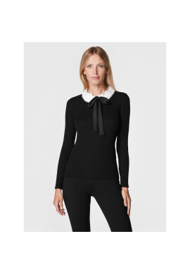 Red Valentino Пуловер 1R3KC14M Черен Regular Fit - Pepit.bg