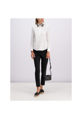 Red Valentino Риза RR0ABA70 Бял Regular Fit - Pepit.bg