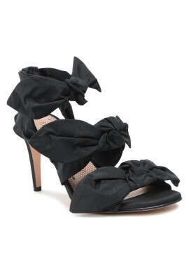 Red Valentino Сандали XQ0S0H39FUB Черен - Pepit.bg