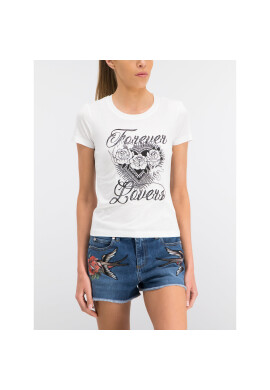 Red Valentino Тишърт RP0MG00S Бял Regular Fit - Pepit.bg