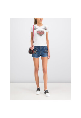 Red Valentino Тишърт RR0MG00T Бял Regular Fit - Pepit.bg