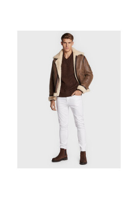 Redefined Rebel Пуловер Paul 212092 Кафяв Regular Fit - Pepit.bg