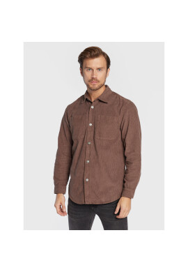 Redefined Rebel Риза Moses 214090 Кафяв Regular Fit - Pepit.bg