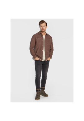 Redefined Rebel Риза Moses 214090 Кафяв Regular Fit - Pepit.bg