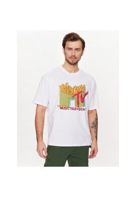 Redefined Rebel Тишърт Corey 221089 Бял Boxy Fit - Pepit.bg