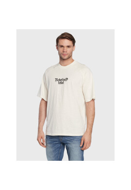Redefined Rebel Тишърт Marcel 211158 Екрю Regular Fit - Pepit.bg