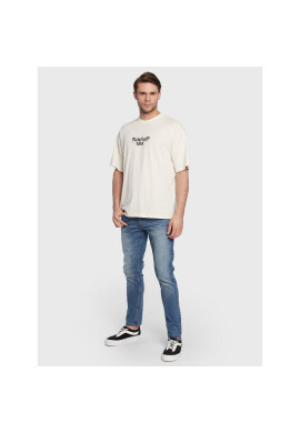Redefined Rebel Тишърт Marcel 211158 Екрю Regular Fit - Pepit.bg