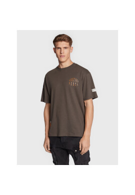 Redefined Rebel Тишърт Marlow 211115 Кафяв Regular Fit - Pepit.bg