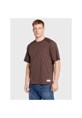 Redefined Rebel Тишърт Thomas 211126 Кафяв Regular Fit - Pepit.bg
